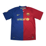 Buy 2008/09 Barcelona Iniesta 8 Home Shirt (M) Nike ~ Free worldwide shipping ~ Authentic Vintage Football Shirts from Cult Kits