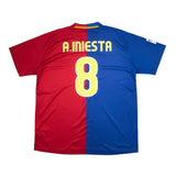 Buy 2008/09 Barcelona Iniesta 8 Home Shirt (XL) Nike ~ Free worldwide shipping ~ Authentic Vintage Football Shirts from Cult Kits