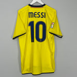 Shop 2008/09 BARCELONA MESSI #10 AWAY SHIRT (L) NIKE, classic football shirts, vintage football shirts & retro soccer jerseys at Cult Kits