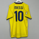 Shop 2008/09 BARCELONA MESSI #10 AWAY SHIRT (L) NIKE, classic football shirts, vintage football shirts & retro soccer jerseys at Cult Kits