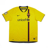 Buy 2008/09 Barcelona Messi 10 Away Shirt (XL) Nike ~ Free worldwide shipping ~ Authentic Vintage Football Shirts from Cult Kits