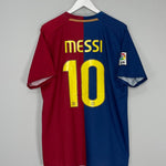 Shop 2008/09 BARCELONA MESSI #10 HOME SHIRT (L) NIKE, classic football shirts, vintage football shirts & retro soccer jerseys at Cult Kits
