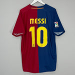 Shop 2008/09 BARCELONA MESSI #10 HOME SHIRT (L) NIKE, classic football shirts, vintage football shirts & retro soccer jerseys at Cult Kits
