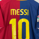 Shop 2008/09 BARCELONA MESSI #10 HOME SHIRT (L) NIKE, classic football shirts, vintage football shirts & retro soccer jerseys at Cult Kits