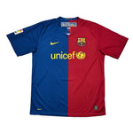 Buy 2008/09 Barcelona Messi 10 Home Shirt (L) Nike ~ Free worldwide shipping ~ Authentic Vintage Football Shirts from Cult Kits