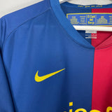 Shop 2008/09 BARCELONA MESSI #10 HOME SHIRT (L) NIKE, classic football shirts, vintage football shirts & retro soccer jerseys at Cult Kits