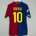 Shop 2008/09 BARCELONA MESSI #10 HOME SHIRT (M) NIKE, classic football shirts, vintage football shirts & retro soccer jerseys at Cult Kits