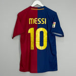 Shop 2008/09 BARCELONA MESSI #10 HOME SHIRT (S) NIKE, classic football shirts, vintage football shirts & retro soccer jerseys at Cult Kits