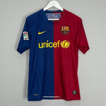 Shop 2008/09 BARCELONA MESSI #10 HOME SHIRT (S) NIKE, classic football shirts, vintage football shirts & retro soccer jerseys at Cult Kits