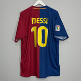 Shop 2008/09 BARCELONA MESSI #10 HOME SHIRT (XL) NIKE, classic football shirts, vintage football shirts & retro soccer jerseys at Cult Kits