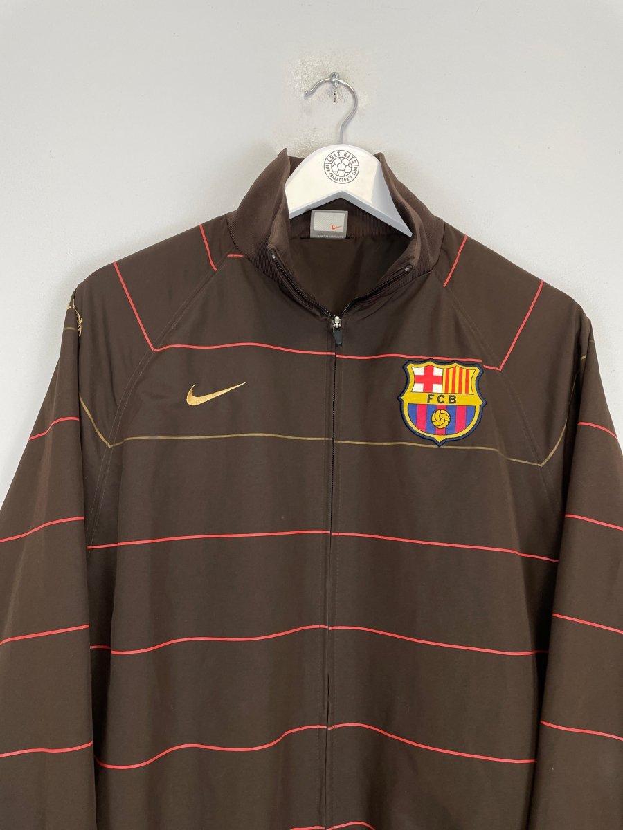 2008/09 BARCELONA TRACK JACKET (L) NIKE - Cult Kits - Large - Buy Vintage Football Shirts, Authentic Retro Football Shirts For Sale, Classic Football Shirts & Soccer Jersey