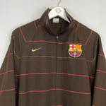 2008/09 BARCELONA TRACK JACKET (L) NIKE - Cult Kits - Large - Buy Vintage Football Shirts, Authentic Retro Football Shirts For Sale, Classic Football Shirts & Soccer Jersey