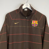 2008/09 BARCELONA TRACK JACKET (L) NIKE - Cult Kits - Large - Buy Vintage Football Shirts, Authentic Retro Football Shirts For Sale, Classic Football Shirts & Soccer Jersey