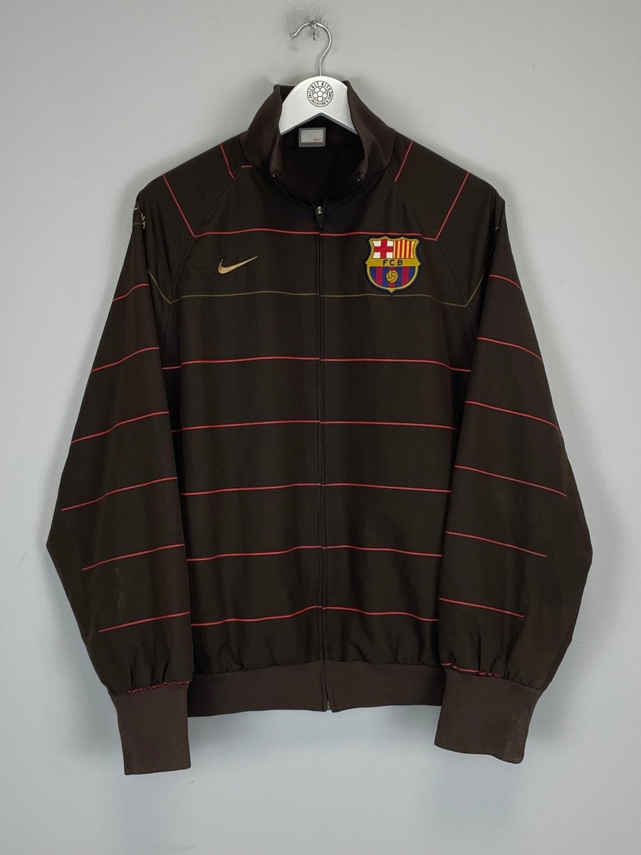 2008/09 BARCELONA TRACK JACKET (L) NIKE - Cult Kits - Large - Buy Vintage Football Shirts, Authentic Retro Football Shirts For Sale, Classic Football Shirts & Soccer Jersey