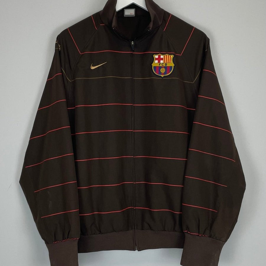 2008/09 BARCELONA TRACK JACKET (L) NIKE - Cult Kits - Large - Buy Vintage Football Shirts, Authentic Retro Football Shirts For Sale, Classic Football Shirts & Soccer Jersey