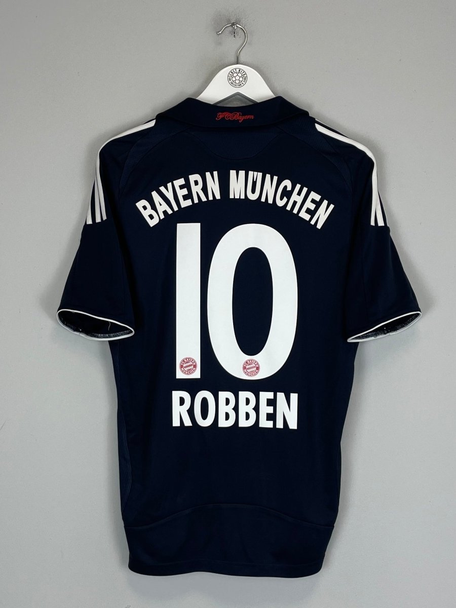 2008/09 BAYERN MUNICH ROBBEN 10 AWAY SHIRT (S) ADIDAS - Cult Kits - Small - Buy Vintage Football Shirts, Authentic Retro Football Shirts For Sale, Classic Football Shirts & Soccer Jersey