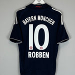 2008/09 BAYERN MUNICH ROBBEN 10 AWAY SHIRT (S) ADIDAS - Cult Kits - Small - Buy Vintage Football Shirts, Authentic Retro Football Shirts For Sale, Classic Football Shirts & Soccer Jersey