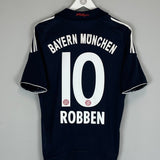 2008/09 BAYERN MUNICH ROBBEN 10 AWAY SHIRT (S) ADIDAS - Cult Kits - Small - Buy Vintage Football Shirts, Authentic Retro Football Shirts For Sale, Classic Football Shirts & Soccer Jersey
