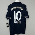 Shop 2008/09 BAYERN MUNICH ROBBEN #10 *BNWT* AWAY SHIRT (M) ADIDAS, classic football shirts, vintage football shirts & retro soccer jerseys at Cult Kits