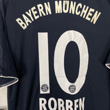 Shop 2008/09 BAYERN MUNICH ROBBEN #10 *BNWT* AWAY SHIRT (M) ADIDAS, classic football shirts, vintage football shirts & retro soccer jerseys at Cult Kits
