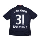 Buy 2008/09 Bayern Munich Schweinsteiger 31 Away Shirt (M) Adidas ~ Free worldwide shipping ~ Authentic Vintage Football Shirts from Cult Kits