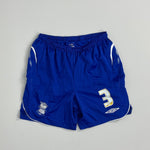 Shop 2008/09 BIRMINGHAM CITY #3 HOME SHORTS (L) UMBRO, classic football shirts, vintage football shirts & retro soccer jerseys at Cult Kits