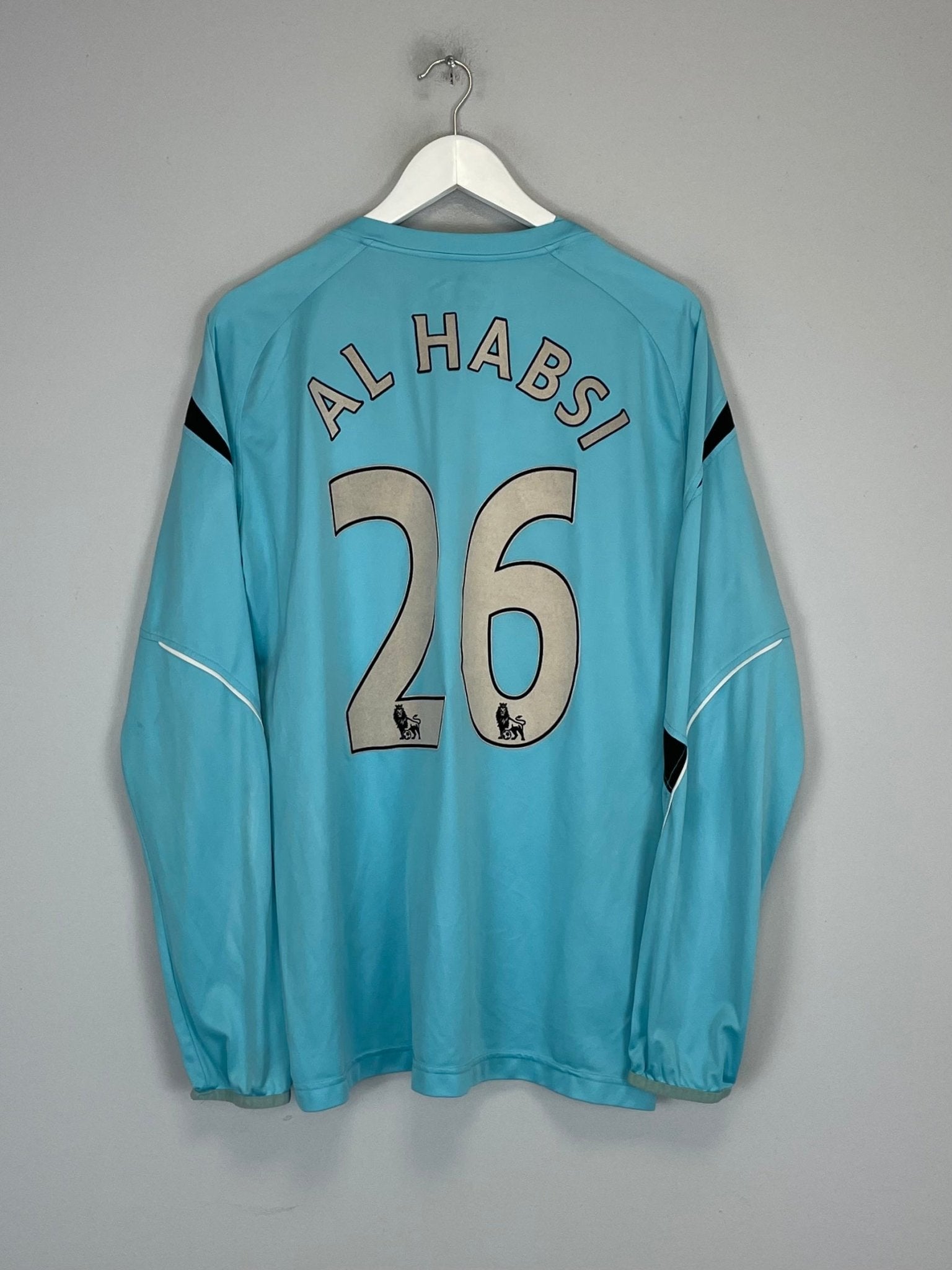 Shop 2008/09 BOLTON AL HABSI #26 GK SHIRT (L) REEBOK, classic football shirts, vintage football shirts & retro soccer jerseys at Cult Kits