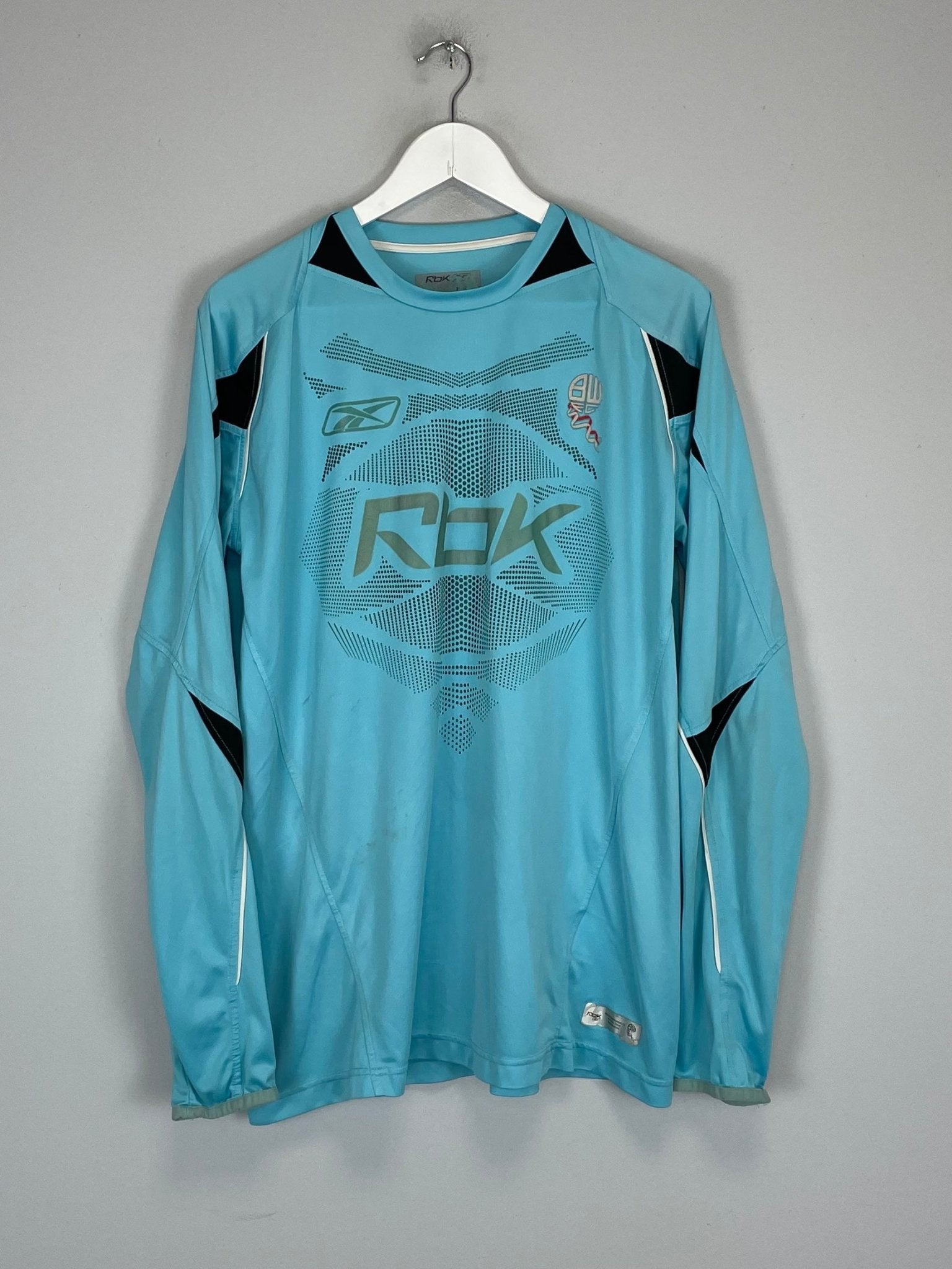 Shop 2008/09 BOLTON AL HABSI #26 GK SHIRT (L) REEBOK, classic football shirts, vintage football shirts & retro soccer jerseys at Cult Kits