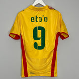 Shop 2008/09 CAMEROON ETO'O #9 *BNWT* AWAY SHIRT (M) PUMA, classic football shirts, vintage football shirts & retro soccer jerseys at Cult Kits
