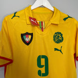 Shop 2008/09 CAMEROON ETO'O #9 *BNWT* AWAY SHIRT (M) PUMA, classic football shirts, vintage football shirts & retro soccer jerseys at Cult Kits