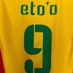 Shop 2008/09 CAMEROON ETO'O #9 *BNWT* AWAY SHIRT (M) PUMA, classic football shirts, vintage football shirts & retro soccer jerseys at Cult Kits