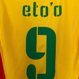 Shop 2008/09 CAMEROON ETO'O #9 *BNWT* AWAY SHIRT (M) PUMA, classic football shirts, vintage football shirts & retro soccer jerseys at Cult Kits