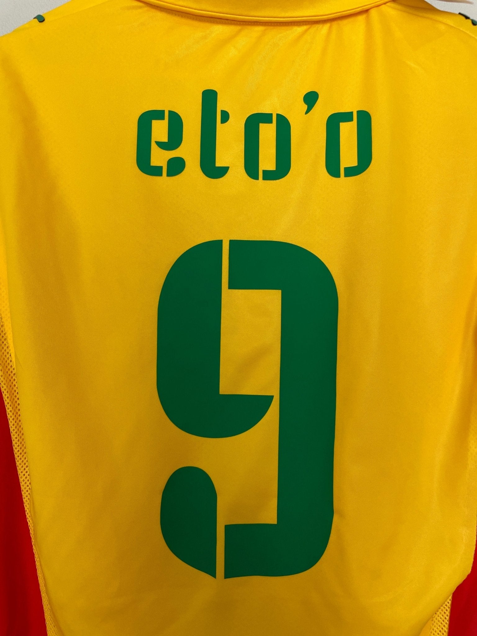 Shop 2008/09 CAMEROON ETO'O #9 *BNWT* AWAY SHIRT (M) PUMA, classic football shirts, vintage football shirts & retro soccer jerseys at Cult Kits