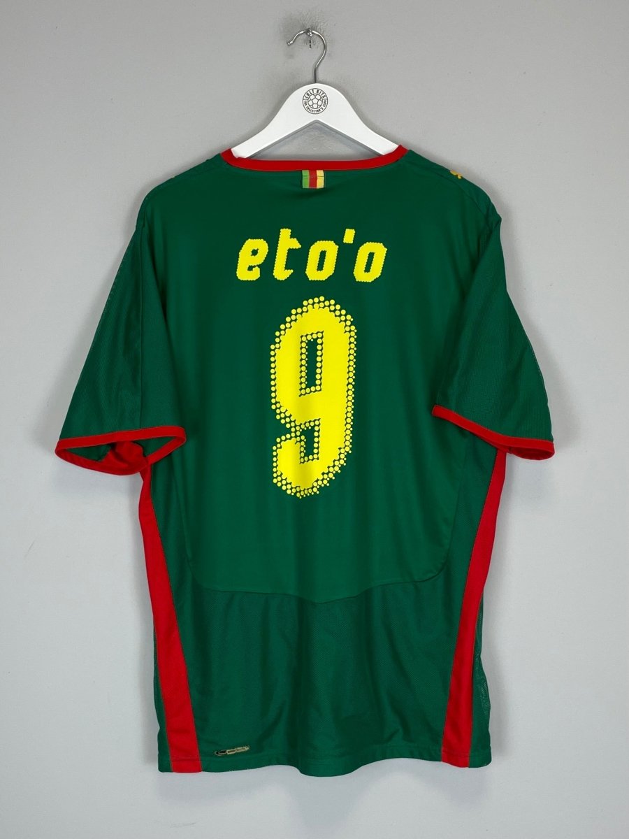 2008/09 CAMEROON ETO'O 9 HOME SHIRT (XXL) PUMA - Cult Kits - XXL - Buy Vintage Football Shirts, Authentic Retro Football Shirts For Sale, Classic Football Shirts & Soccer Jersey