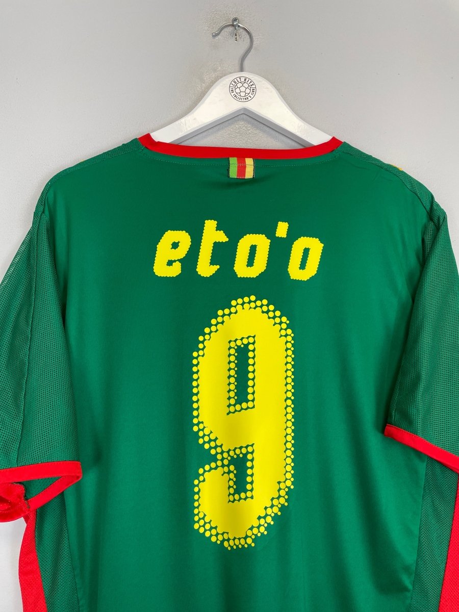 2008/09 CAMEROON ETO'O 9 HOME SHIRT (XXL) PUMA - Cult Kits - XXL - Buy Vintage Football Shirts, Authentic Retro Football Shirts For Sale, Classic Football Shirts & Soccer Jersey