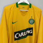 Shop 2008/09 CELTIC L/S AWAY SHIRT (XL) NIKE, classic football shirts, vintage football shirts & retro soccer jerseys at Cult Kits