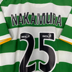 Shop 2008/09 CELTIC NAKAMURA #25 HOME SHIRT (L) NIKE, classic football shirts, vintage football shirts & retro soccer jerseys at Cult Kits