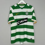 Shop 2008/09 CELTIC NAKAMURA #25 HOME SHIRT (L) NIKE, classic football shirts, vintage football shirts & retro soccer jerseys at Cult Kits