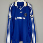 2008/09 CHELSEA DI SANTO 9 L/S HOME SHIRT (XXL) ADIDAS - Cult Kits - XXL - Buy Vintage Football Shirts, Authentic Retro Football Shirts For Sale, Classic Football Shirts & Soccer Jersey