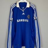 2008/09 CHELSEA DI SANTO 9 L/S HOME SHIRT (XXL) ADIDAS - Cult Kits - XXL - Buy Vintage Football Shirts, Authentic Retro Football Shirts For Sale, Classic Football Shirts & Soccer Jersey