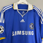 Shop 2008/09 CHELSEA DROGBA #11 C/L HOME SHIRT (XL) ADIDAS, classic football shirts, vintage football shirts & retro soccer jerseys at Cult Kits