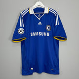 Shop 2008/09 CHELSEA DROGBA #11 C/L HOME SHIRT (XL) ADIDAS, classic football shirts, vintage football shirts & retro soccer jerseys at Cult Kits