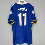 Shop 2008/09 CHELSEA DROGBA #11 HOME SHIRT (XL) ADIDAS, classic football shirts, vintage football shirts & retro soccer jerseys at Cult Kits