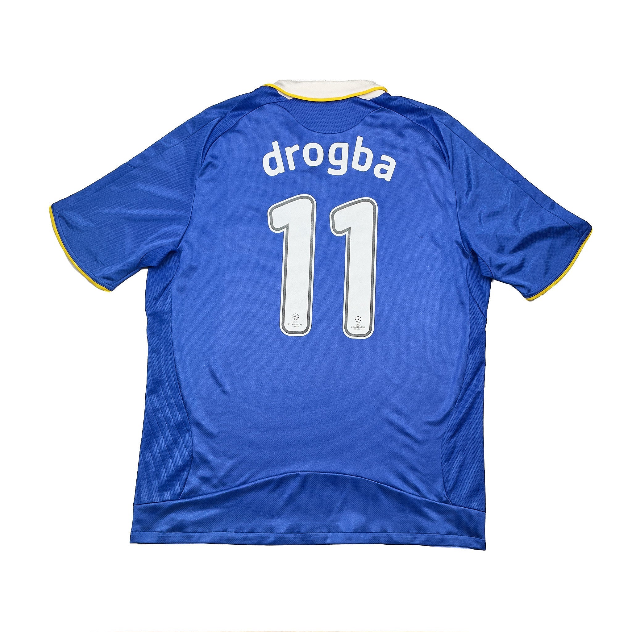 Buy 2008/09 Chelsea Drogba 11 Home Shirt (XL) Adidas ~ Free worldwide shipping ~ Authentic Vintage Football Shirts from Cult Kits