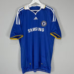 Shop 2008/09 CHELSEA DROGBA #11 HOME SHIRT (XL) ADIDAS, classic football shirts, vintage football shirts & retro soccer jerseys at Cult Kits