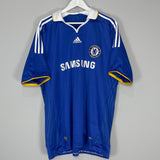 Shop 2008/09 CHELSEA DROGBA #11 HOME SHIRT (XL) ADIDAS, classic football shirts, vintage football shirts & retro soccer jerseys at Cult Kits