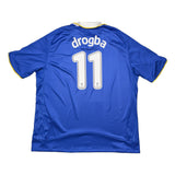 Buy 2008/09 Chelsea Drogba 11 Home Shirt (XXL) Adidas ~ Free worldwide shipping available ~ Authentic Vintage Football Shirts from Cult Kits