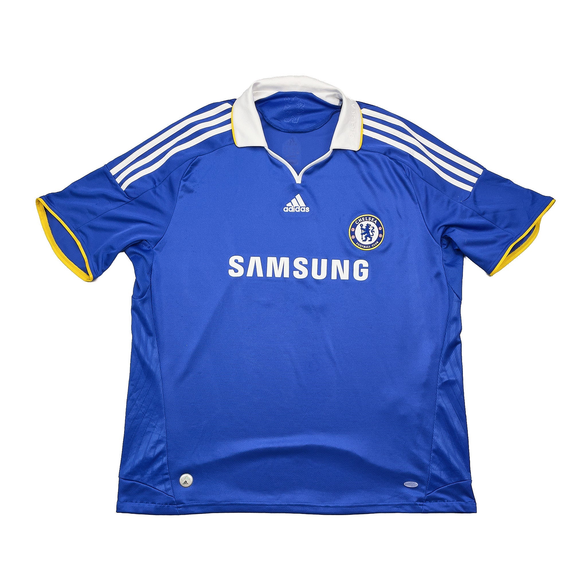 Buy 2008/09 Chelsea Drogba 11 Home Shirt (XXL) Adidas ~ Free worldwide shipping available ~ Authentic Vintage Football Shirts from Cult Kits