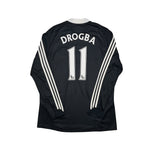 Buy 2008/09 Chelsea Drogba 11 L/S Away Shirt (L) Adidas ~ Free worldwide shipping ~ Authentic Vintage Football Shirts from Cult Kits