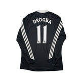 Buy 2008/09 Chelsea Drogba 11 L/S Away Shirt (L) Adidas ~ Free worldwide shipping ~ Authentic Vintage Football Shirts from Cult Kits